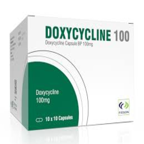 DOXYCYCLINE 100MG CAPS by Fidson